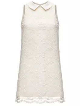 Платье льняное с кружевом ST. ERME