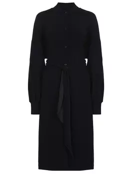 Платье-миди с поясом