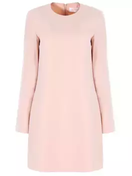 Платье-мини с длинными рукавами