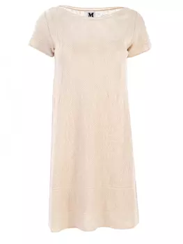 Платье-мини вязанное