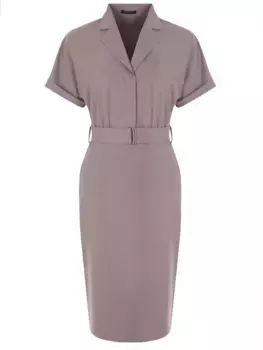 Платье однотонное