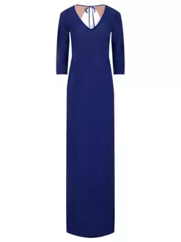 Платье однотонное