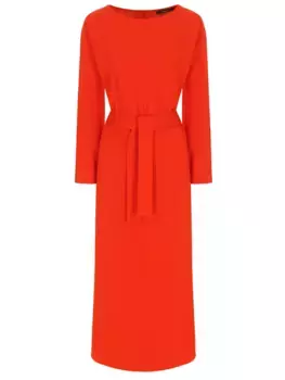 Платье однотонное