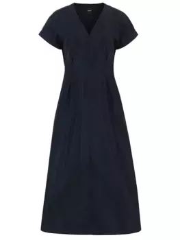 Платье однотонное