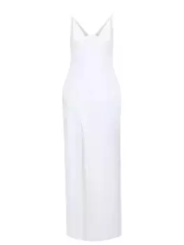 Платье однотонное