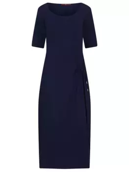 Платье однотонное