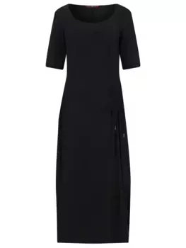 Платье однотонное