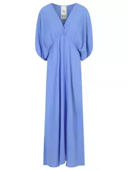 Платье однотонное