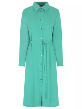 Платье однотонное