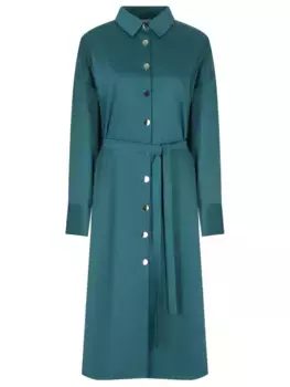 Платье однотонное