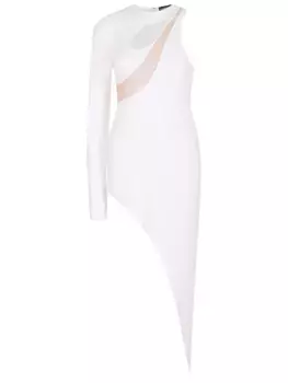 Платье однотонное