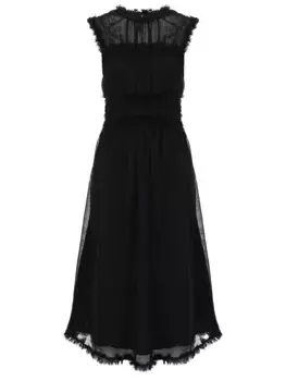 Платье однотонное