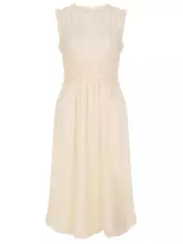 Платье однотонное