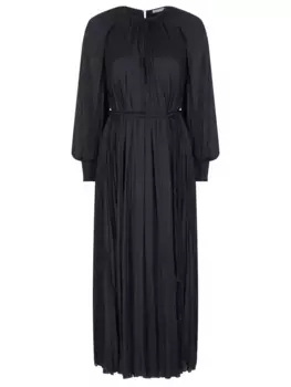 Платье однотонное