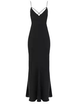 Платье однотонное