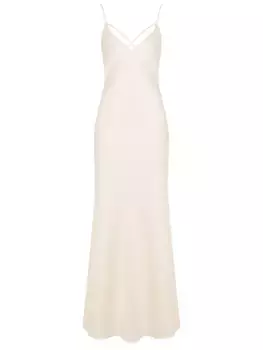 Платье однотонное