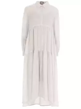 Платье однотонное