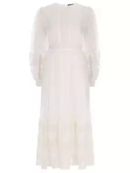 Платье однотонное