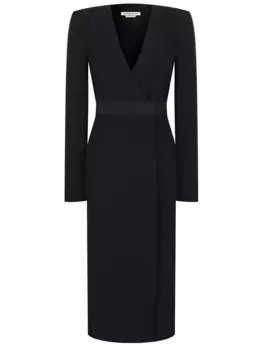 Платье однотонное