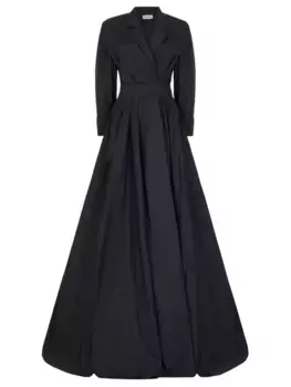 Платье однотонное