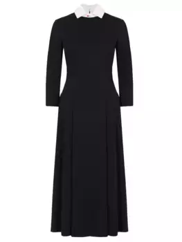 Платье однотонное