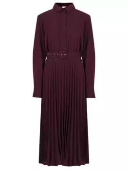 Платье однотонное