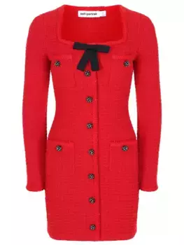 Платье однотонное