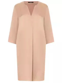 Платье однотонное