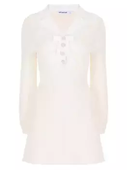 Платье однотонное