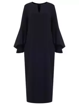 Платье однотонное