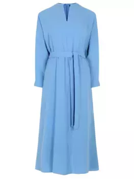 Платье однотонное