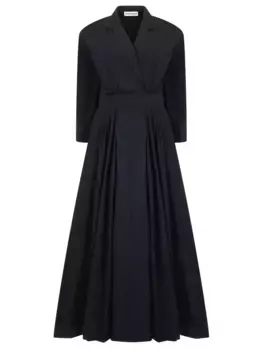 Платье однотонное