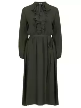 Платье однотонное