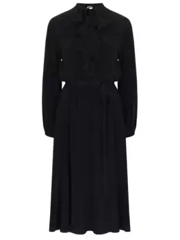 Платье однотонное