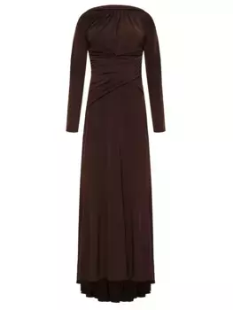 Платье однотонное