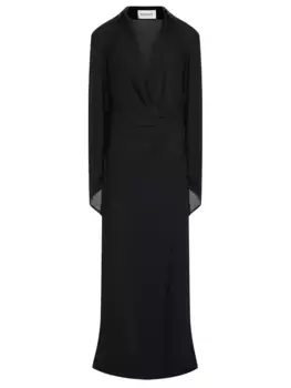 Платье однотонное