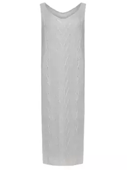 Платье однотонное