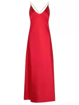 Платье однотонное