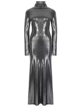 Платье однотонное