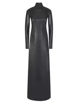 Платье однотонное