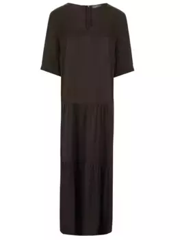 Платье однотонное