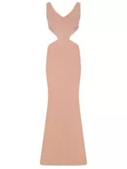 Платье однотонное