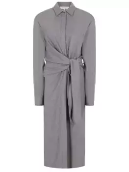 Платье однотонное