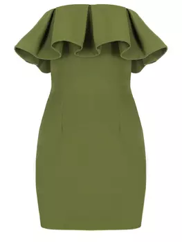 Платье однотонное ACTUALEE