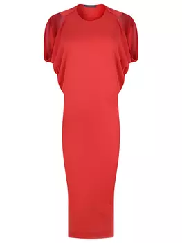 Платье однотонное ALEXANDER MCQUEEN