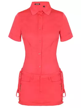 Платье однотонное DIRK BIKKEMBERGS