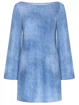 Платье однотонное FISICO