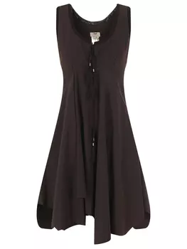 Платье однотонное FUZZI