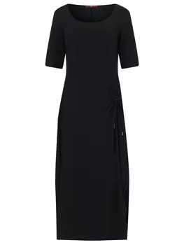 Платье однотонное