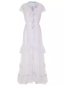 Платье однотонное OFF-WHITE